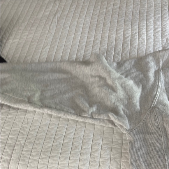 Champion TCU light Gray Sweatshirt with purple Letters - Picture 6 of 6